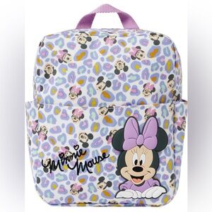 Zara Minnie Mouse Patterned Backpack